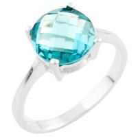 London Blue Topaz Silver Ring 2.3ct (1533734) 2.43 gr. 925 samples 18 mėlyna