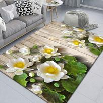 Sofa Carpet Bohemian Living Room Rectangle Area Rug Nordic Ethnic Style Bedroom Balcony Mat Moroccan Folk Retro Bedside Blanket 40*60cm