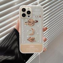 Ins Planet Moon Love Cartoon Cute Stand Holder Capa For Iphone 14 Pro Max Xr X Xsmax 7 8 Plus 12 13 11 Promax Phone Case Conque for iphone XS MAX