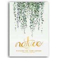 Modern Refresh Nature Plants Green Leaves Gold Love Canvas Paintings Wall Art Picture Print Poster Living Room Home Decor 21X30cm No Frame beige