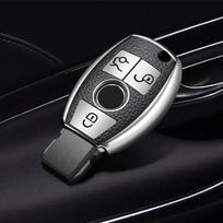 Odinė TPU automobilio raktų pakabuko dangtelio apsauga, skirta Mercedes Benz ECGMRS klasė W204 W212 W176 GLC CLA GLA AMG automobilių priedai black