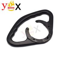 Motorcycle Passenger Front Hand Grip Tank Grab Bar Handles Armrest For Kawasaki Z750 Z800 Z1000 ZX1100 ZZR1200 VERSYS 650 juoda