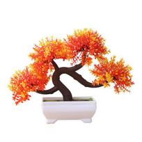 Dirbtinių augalų medis bonsai netikras vazoninis ornamentas namų viešbučio sodo dekoravimas 9#