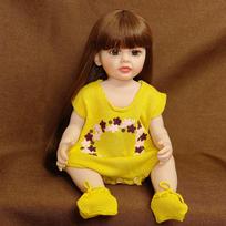 Reborn Baby Dolls Girl 55 CM Viso silikono kūno tikroviška naujagimio Bebe lėlė vaikams Dovana prieš miegą žaidimo žaislas beige
