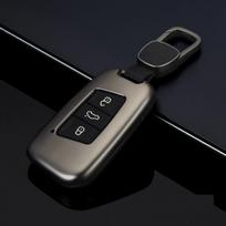 Automobilio Aliuminio Lydinio Raktų Pakabuko Dangtelis Laikiklis Dėklas Volkswagen 2016 2017 Passat B8 Skoda Superb A7 Fob Raktas Automobilio Stilius juoda