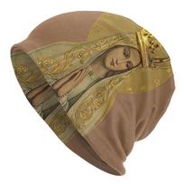 Rožančiaus Dievo Motina Bonnet Homme Lauko Jėzaus Kristaus Gimimo Kaukolės Pupelės Kepurės Kūrybinės audinio kepurės One Size