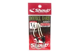 Shout 42-DA Double Barb Assist Hook Rigged Size 1/0 (5782)