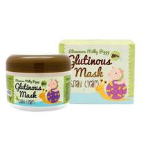 Elizavecca Milky Piggy Glutinous 80% Mask Snail Cream AUTHENTIC STORE beige