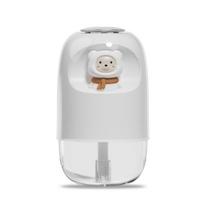 Elektrinis 150 ml nešiojamas mini oro drėkintuvas, USB ultragarsinis vėsaus rūko oro aliejaus difuzorius, romantiškos spalvos LED lempos oro drėkintuvas humidifier white