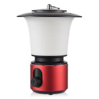 LED stovyklavimo žibintas USB įkraunamas Retro stovyklavimo palapinės šviesa Nešiojamas lauko žibintuvėlis su maitinimu 10400mAh raudona