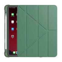 Dėklas iPad 9 10.2 2021, Dėklas Air 4 10.9 iPad 9.7, Dėklas Mini 6 8.3 2021, Dėklas Viršelis Air 3 10.5 Pro 11, 7 8 kartos Funda Mini 4 5 tamsiai žalia spalva