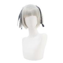 Anime Perukas Plaukai Kakegurui Perukas Kirari Momobami Cosplay Helovinas Karnavalas Moterims Mergaitėms Perukas Twist Pinti Apskritimas Studentų Tarybos Cosplay Perukas gray