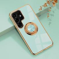 Case For Honor X5 X9A X8A X7A 2023 Luxury Electroplate Soft Silicone Huawei Honor Magic5 Pro 80 GT SE X6 X8 play 6C Back Cover Honor X5 4G žalia