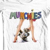 Munchies marškinėliai Retro 80S Sci Fi Critters Gremlins Graphic Tee Shit S beige