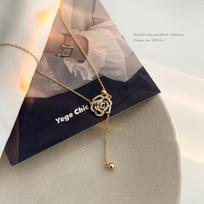 2023 Statement Simple Charm Choker Necklace Fashion Flower Clavicle Chain Zircon Necklace Pendant For Women Fashion Jewelry Gifts