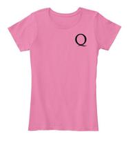One-Of-A-Kind Q Anon Premium Tee Unisex T-Shirt Premium Tee Unisex T-Shirt XXXXL pink