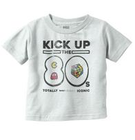 Vintage Kick Up The 80S Pac Man Rubiks Game Unisex T-shirt Tees S