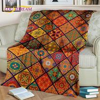 Nordic Bohemia Turkish Celts Series Blanket,Soft Throw Blanket for Home Bedroom Bed Sofa Picnic Travel Office Cover Blanket Kids 75x90cm