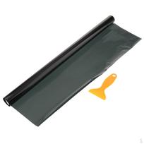 15% VLT Automobilių langų termoizoliacinės plėvelės atspalvis - 50x100cm black
