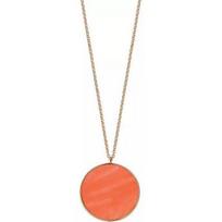 Morellato Perfetta Rose Gold Tone Sterling Silver SALX11 Women's Necklace beige