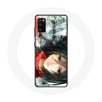 Case - maniacase - Samsung Galaxy S20 Plus - Black - Soft - Mikasa Ackerman Anime juoda