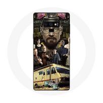 Case - maniacase - Samsung Galaxy Note 9 - Breaking Bad Heisenberg - Soft - Black juoda