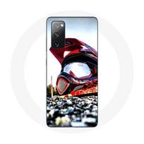 Case - maniacase - Samsung Galaxy S20 FE - Black - Soft - MotoCross juoda