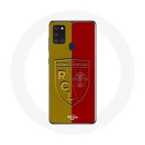 Coque - maniacase - Samsung Galaxy A21S - Souple - Protection - Logo jaune et rouge juoda