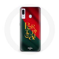 Coque maniacase pour Samsung Galaxy A20 portugal drapeau juoda