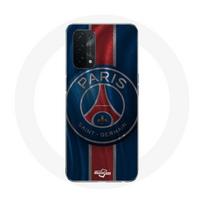 Coque pour Oppo A74 5G Paris Saint Germain Logo PSG Affiche
