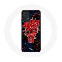 Coque - Nike - Samsung Galaxy A32 5G - Rouge - Souple - Sportif raudona