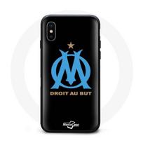 Coque Iphone XS max foot olympique de marseille bleu mėlyna