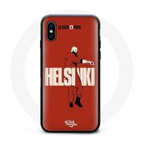 Coque Iphone XS Max La Casa De Papel Helsinki raudona