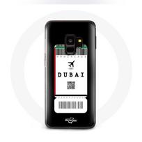 Coque pour Samsung Galaxy S9 Billet d'avion Dubai