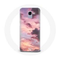 Coque pour Samsung Galaxy A8 2018 Fond de coucher de soleil