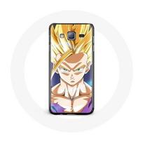 Coque pour Samsung Galaxy j3 2016 Dragon Ball Manga Sangoku Visage énervé