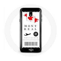 Coque pour Samsung Galaxy J7 2017 Billet d'avion Montréal Canada