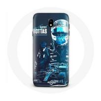 Coque pour Samsung Galaxy j7 2017 Formule 1 Valtteri Bottas Pilote de F1 Noir