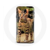 Coque pour Samsung Galaxy J7 2017 Bengal Race de chats dessin Animé