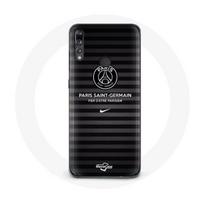 Dėklas - Paris Saint Germain - Huawei P30 Lite - Juodas - Lankstus - Sportiškas