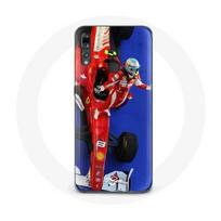 Coque pour Huawei p30 lite Formule 1 Fernando Alonso Pilote automobile F1 Rouge raudona