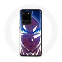Coque pour Samsung Galaxy S20 Ultra Dragon Ball Goku Visage énervé