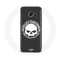 Coque pour Samsung Galaxy S6 edge Harley Davidson Motors Tete de mort