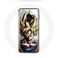Coque pour Samsung Galaxy S9 plus Sangoku Mur Dragon Ball Super