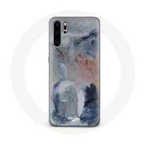 Coque pour Huawei P30 Pro Fond de texture abstraite gris