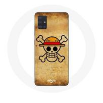Coque pour Samsung Galaxy A71 Manga One Piece Tete de Mort