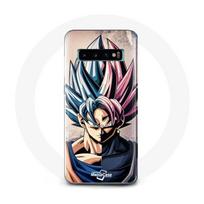 Coque pour Samsung Galaxy s10 edge Manga Dragon Ball Anime Multicolore
