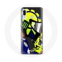 Coque pour Samsung Galaxy A20e Valentino Rossi Pilote de vitesse champion du monde Motogp