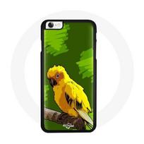 Coque pour Iphone 8 Plus Perruche Jaune