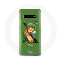 Coque pour Samsung Galaxy s10 edge One piece Manga Zoro epée